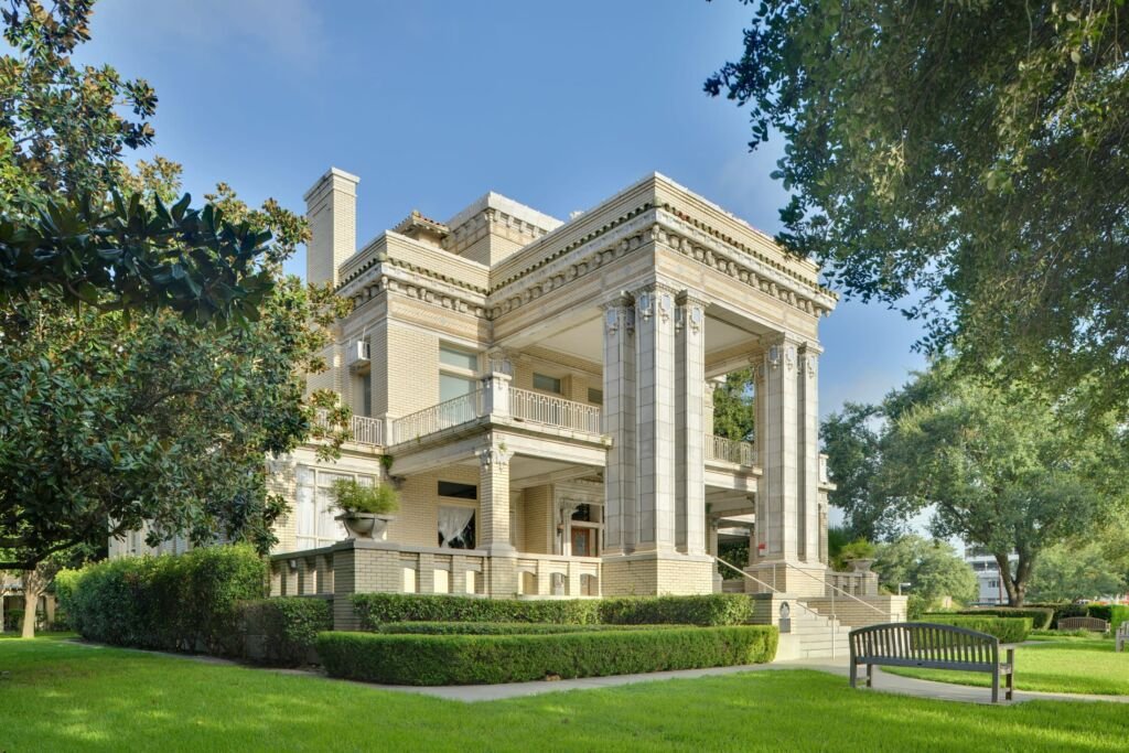 The historic Link-Lee House in Montrose, Houston